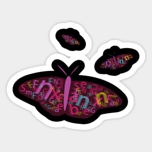 Butterfly Sticker